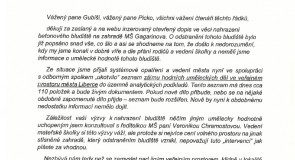 Otevřená odpověď Mgr. Jiřího Šolce na otevřený dopis